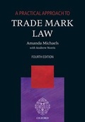 Cover: A Practical Approach to Trade Mark Law - Oxford University Press