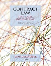 Abbildung von: Contract Law - Oxford University Press