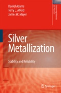 Cover: Silver Metallization - Springer