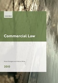 Cover: Commercial Law 2010 - Oxford University Press