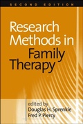 Cover: Research Methods in Family Therapy, Second Edition - Guilford Publications