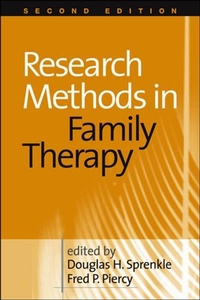 Enlarge image Cover: Research Methods in Family Therapy, Second Edition - Guilford Publications