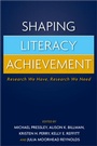 Cover: Shaping Literacy Achievement - Guilford Publications
