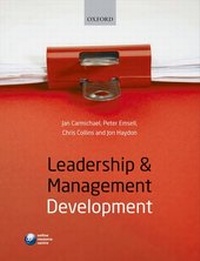 Enlarge image Cover: Leadership and Management Development - Oxford University Press