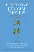 Cover: Effective Judicial Review - Oxford University Press