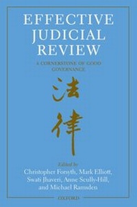 Abbildung von: Effective Judicial Review - Oxford University Press
