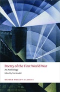 Cover: Poetry of the First World War - Oxford University Press