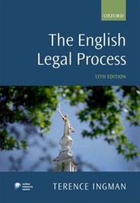Abbildung von: The English Legal Process - Oxford University Press