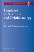 Cover: Handbook of Nutrition and Ophthalmology - Humana Press Inc.