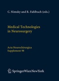 Cover: Medical Technologies in Neurosurgery - Springer