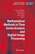 Cover: Mathematical Methods in Time Series Analysis and Digital Image Processing - Springer