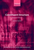 Cover: Constituent Structure - Oxford University Press