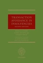 Cover: Transaction Avoidance in Insolvencies - Oxford University Press