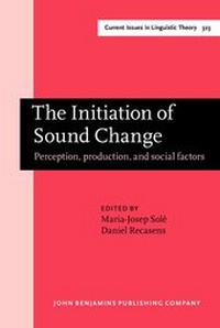Enlarge image Cover: The Initiation of Sound Change - John Benjamins Publishing Co