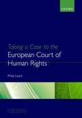 Cover: Taking a Case to the European Court of Human Rights - Oxford University Press