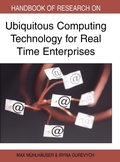 Cover: Ubiquitous Computing Technology for Real Time Enterprises - Information Science Reference
