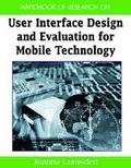 Cover: Handbook of Research on User Interface Design and Evaluation for Mobile Technology - Information Science Reference