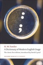 Cover: A Dictionary of Modern English Usage - Oxford University Press
