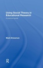 Cover: Using Social Theory in Educational Research - Routledge