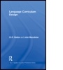 Cover: Language Curriculum Design - Routledge