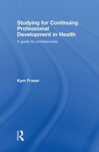 Enlarge image Cover: Studying for Continuing Professional Development in Health - Routledge