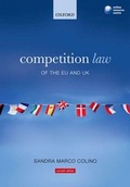 Cover: Competition Law of the EU and UK - Oxford University Press