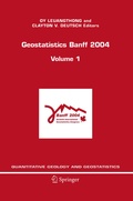 Cover: Geostatistics Banff 2004 - Springer