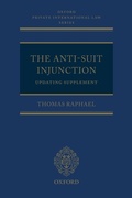 Cover: The Anti-Suit Injunction Updating Supplement - Oxford University Press