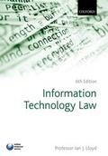 Cover: Information Technology Law - Oxford University Press