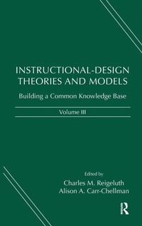 Enlarge image Cover: Instructional-Design Theories and Models, Volume III - Routledge