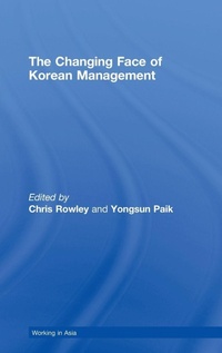 Enlarge image Cover: The Changing Face of Korean Management - Routledge
