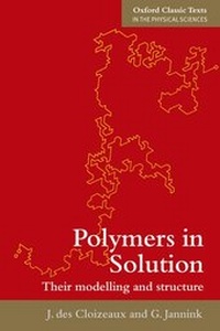 Enlarge image Cover: Polymers in Solution - Oxford University Press