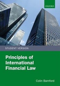 Enlarge image Cover: Principles of International Financial Law - Oxford University Press