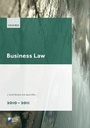 Cover: Business Law 2010-2011 - Oxford University Press