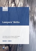 Cover: Lawyers' Skills 2010-2011 - Oxford University Press