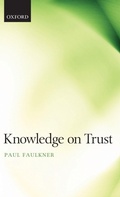 Cover: Knowledge on Trust - Oxford University Press