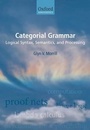 Cover: Categorial Grammar - Oxford University Press