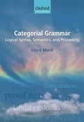 Cover: Categorial Grammar - Oxford University Press