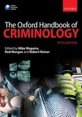 Cover: The Oxford Handbook of Criminology - Oxford University Press
