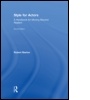 Cover: Style For Actors - Routledge