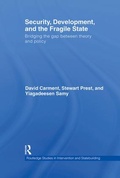 Cover: Security, Development and the Fragile State - Routledge