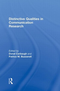 Enlarge image Cover: Distinctive Qualities in Communication Research - Routledge