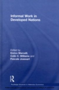 Enlarge image Cover: Informal Work in Developed Nations - Routledge