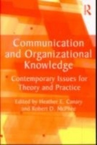 Abbildung von: Communication and Organizational Knowledge - Routledge
