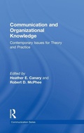 Cover: Communication and Organizational Knowledge - Routledge