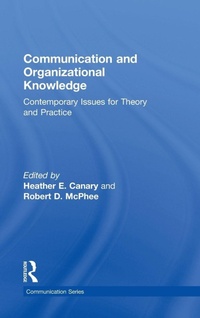 Enlarge image Cover: Communication and Organizational Knowledge - Routledge