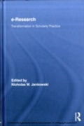 Cover: E-Research - Routledge