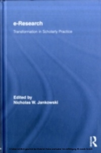 Enlarge image Cover: E-Research - Routledge