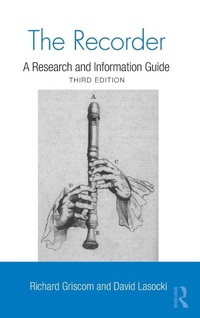 Enlarge image Cover: The Recorder - Routledge
