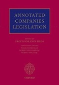 Cover: Annotated Companies Legislation - Oxford University Press